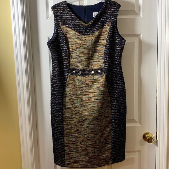 blue wolf of wall street dress Frances Cobalt Blue and Emerald Green Taffeta – Madeline Marie main image 0